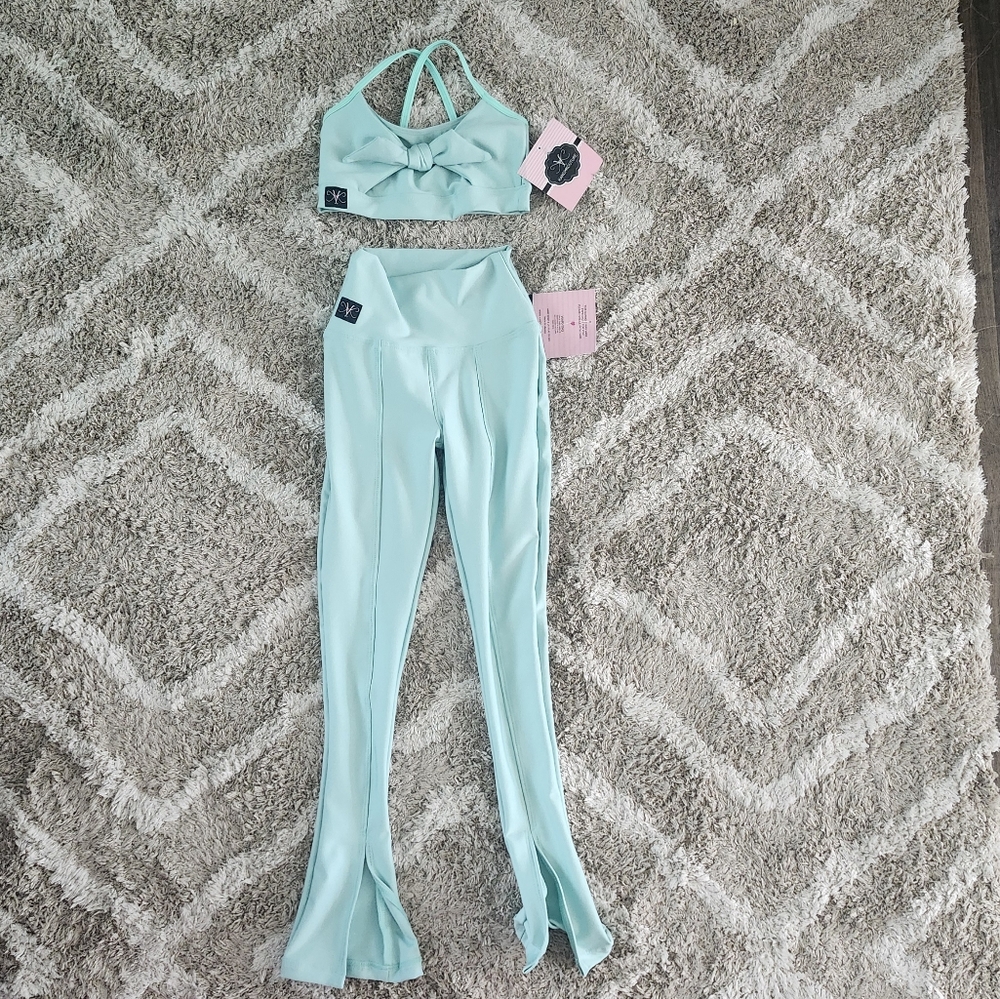 Brand New Kandi Kouture Mint Green Dancewear Set Size CM (5/6)